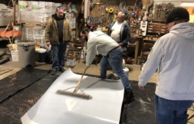 EPDM and Thermoplastic training for Moss Roofing Company, from West Union, Iowa